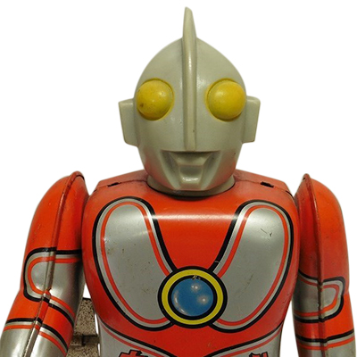 参考価格】ブルマァク ブリキ ウルトラセブン 電動歩行/ウルトラマン