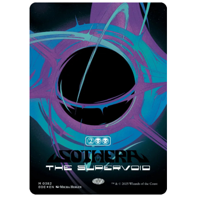 参考価格】スーパーヴォイド、ソセラ テキストレス シンギュラリティ