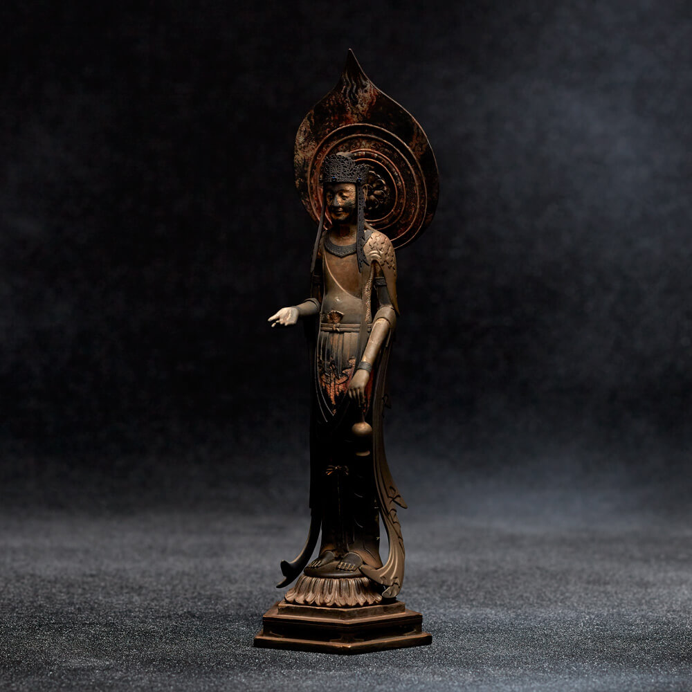 ポリストーン製塗装済完成品 法隆寺公認 国宝・百済観音フィギュア