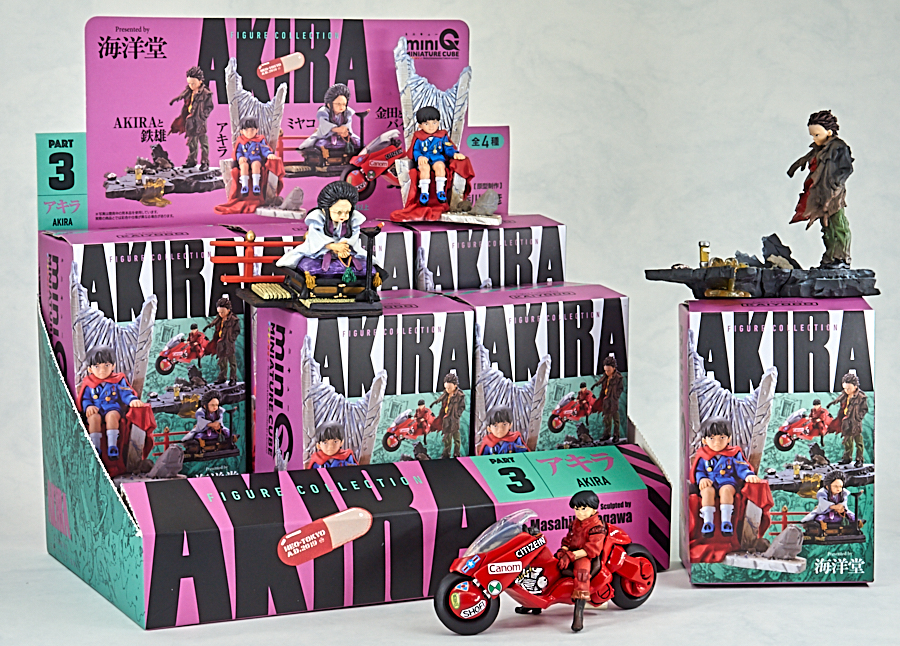 作品世界と重なる2020年に復活！miniQ「AKIRA」第3弾製品サンプル