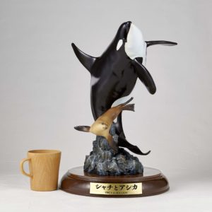 大自然の中の生き物を描き出す！海洋堂大型ネイチャースタチュー