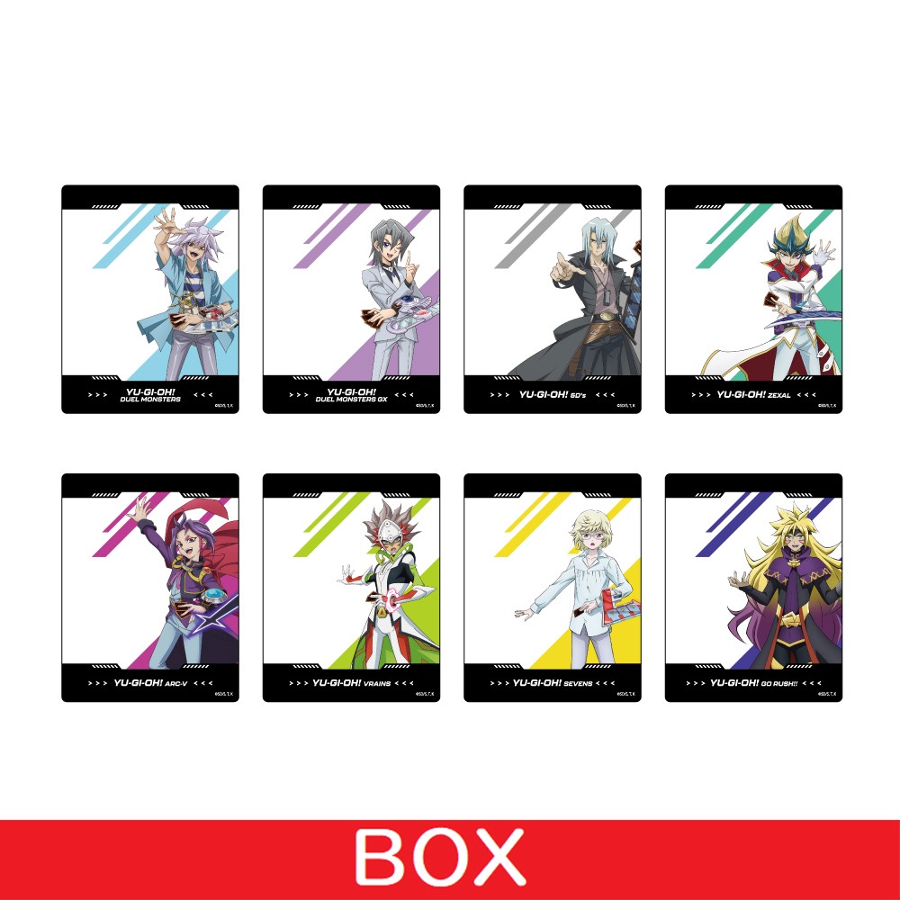 アクリルカード「遊☆戯☆王シリーズ」02/コンプリートBOX(全8種