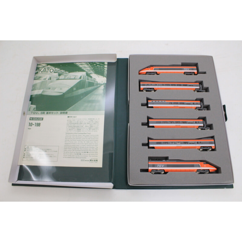 買取実績 |KATO Nゲージ 10-198 TGV 基本 6両セット - 大阪 京都 奈良