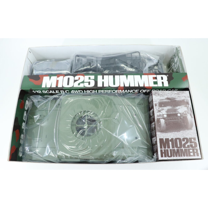 買取実績 |TAMIYA タミヤ 1/12 電動RC 4WDオフロードカー M1025 ハマー