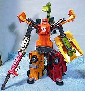 トランスフォーマー・カーロボット ビルドキング