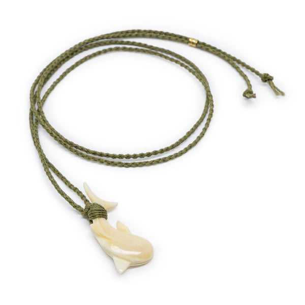 クジラ歯 ジンベイザメ ネックレス– 海想