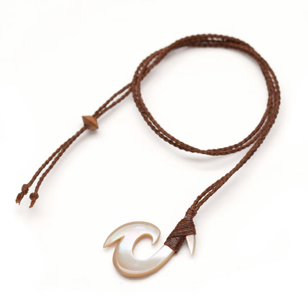 夜光貝 フックネックレス – 海想