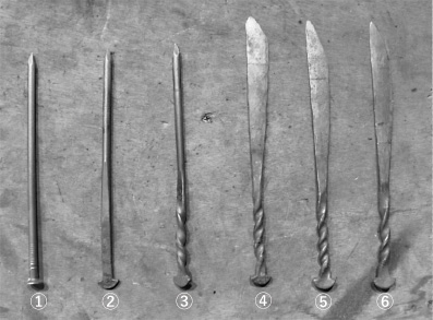五寸釘によるペーパーナイフの作り方 | 三条鍛冶道場