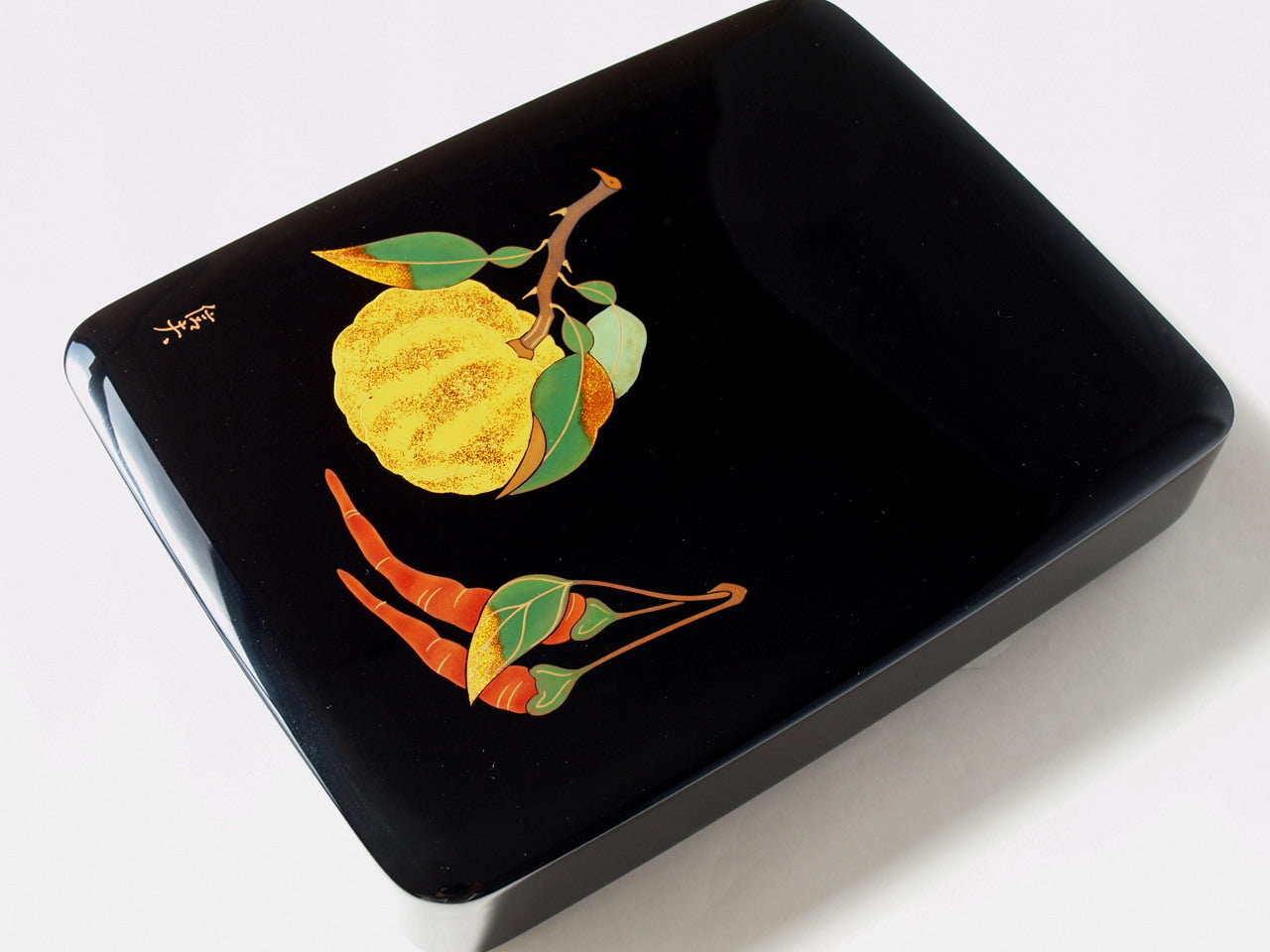 硯箱 柚子蒔絵 – かく丸漆器問屋EC