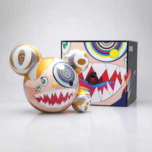 村上隆「Mr DOB Figure(Gold)」フィギュア30×24cm