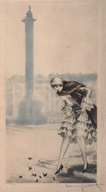 奈良美智 他「東京芸大カレンダー 2004年」銅版画