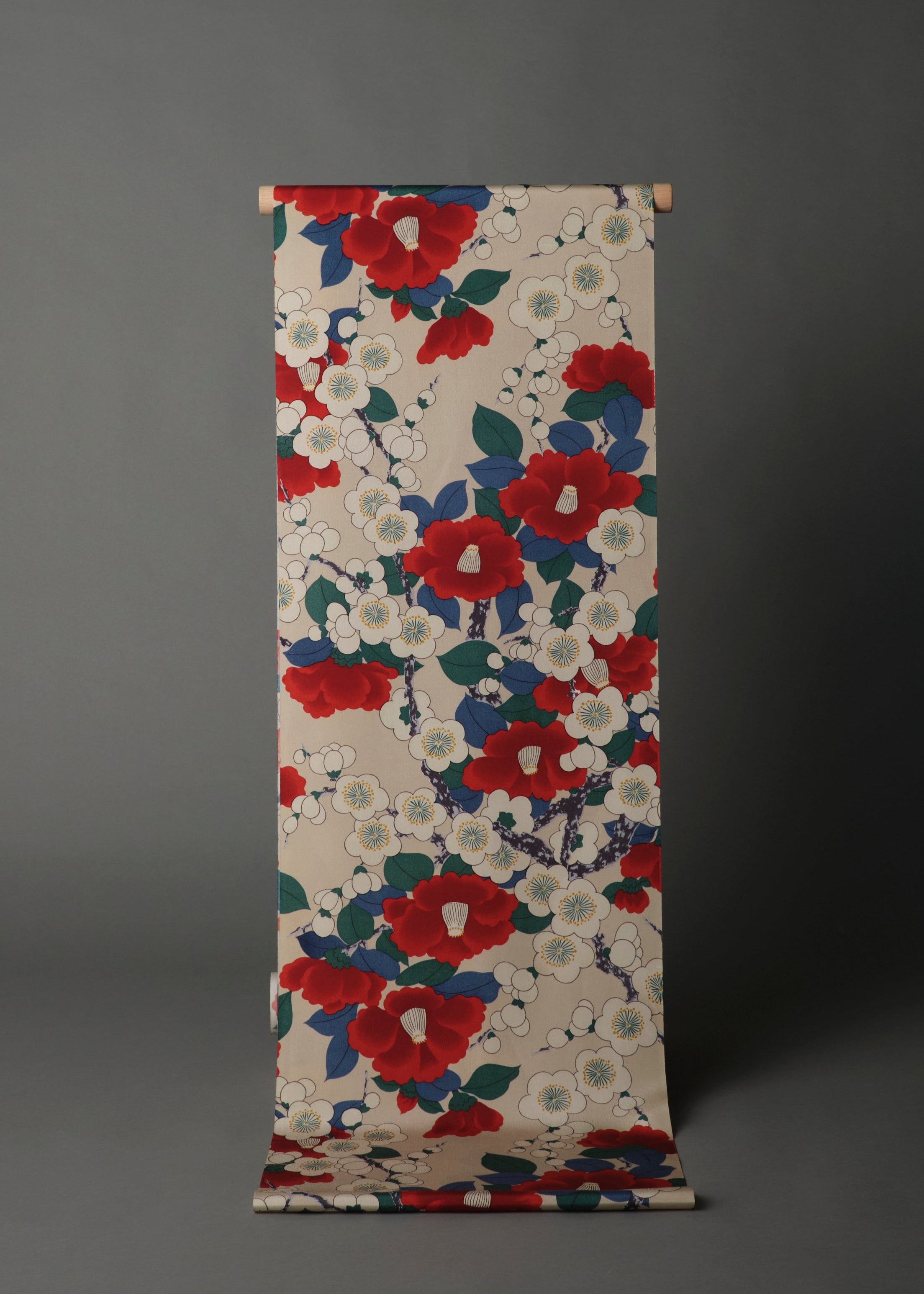 長襦袢｜椿｜岡重｜正絹