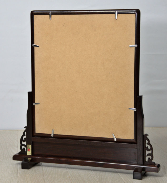 雑貨:色紙立て 紫檀 若畑作 no.8206(日本製) / 唐木家具OSAKA