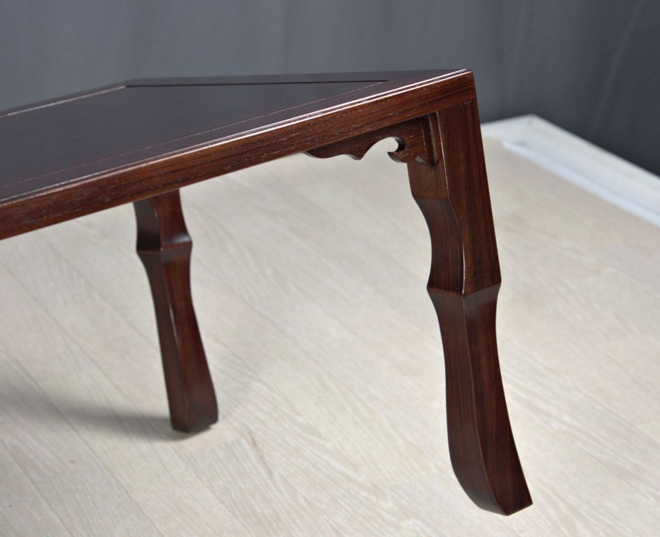 座敷机: 文机 花梨 若畑作 大阪唐木指物伝統工芸品 no.2502 / 唐木家具