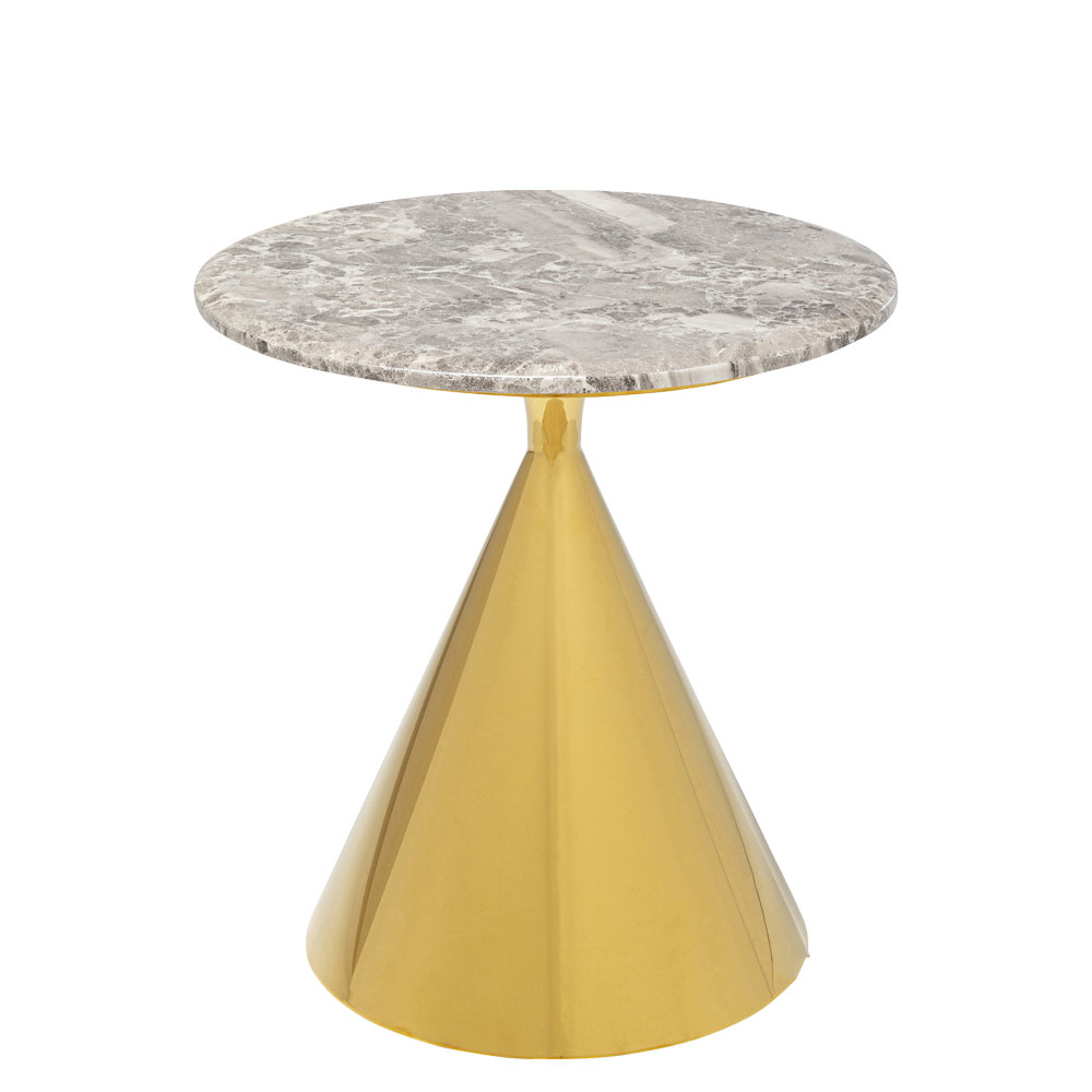 リタ ゴールド O50cm サイドテーブル - サイドテーブルの通販 ｜【KARE