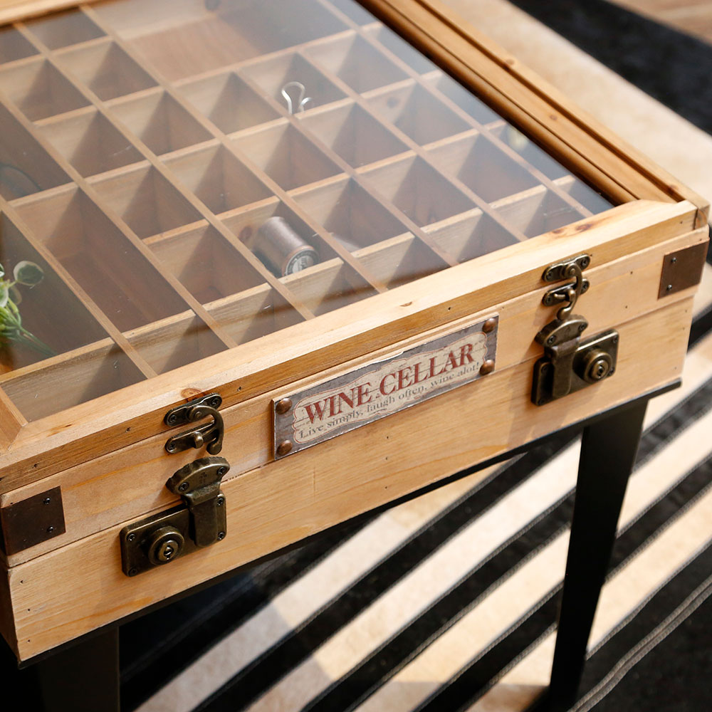 廃番】コレクター 55x55cm サイドテーブル - サイドテーブルの通販