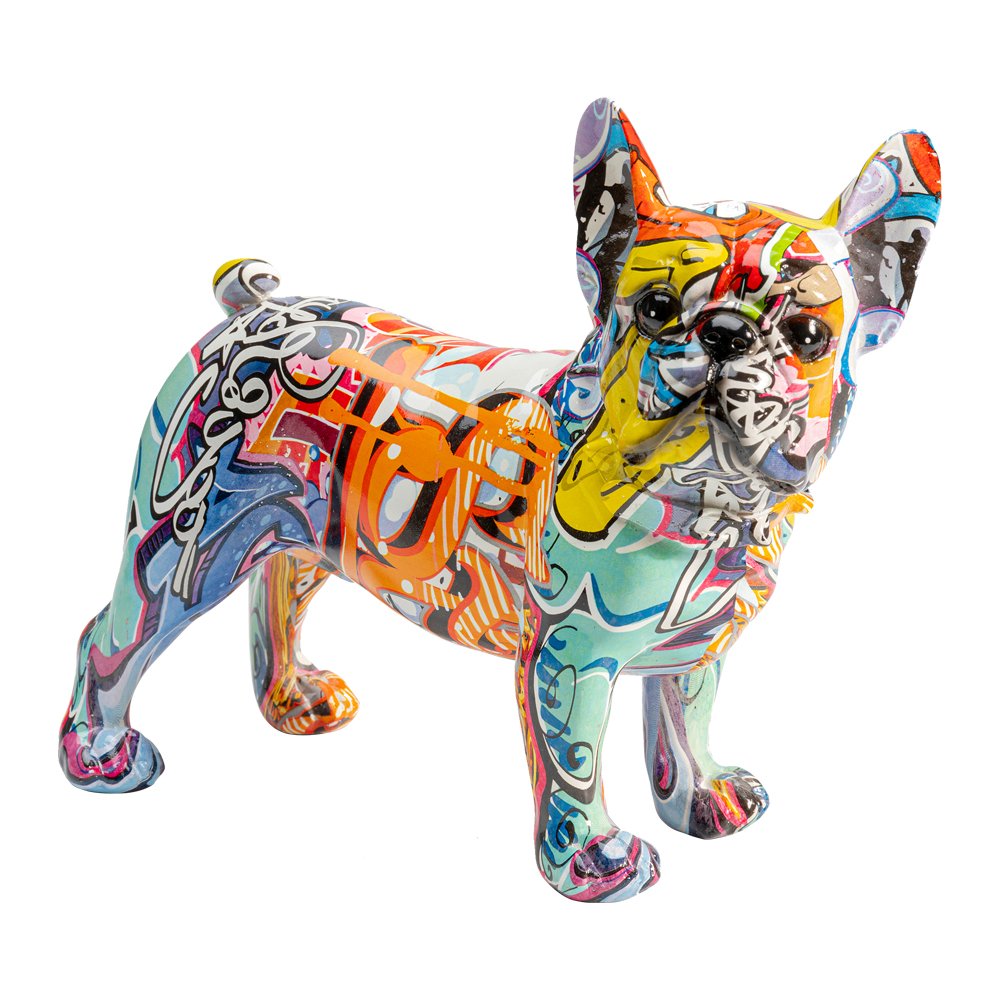 グラフィティドッグ デコフィギア - オブジェ・置物の通販 ｜【KARE