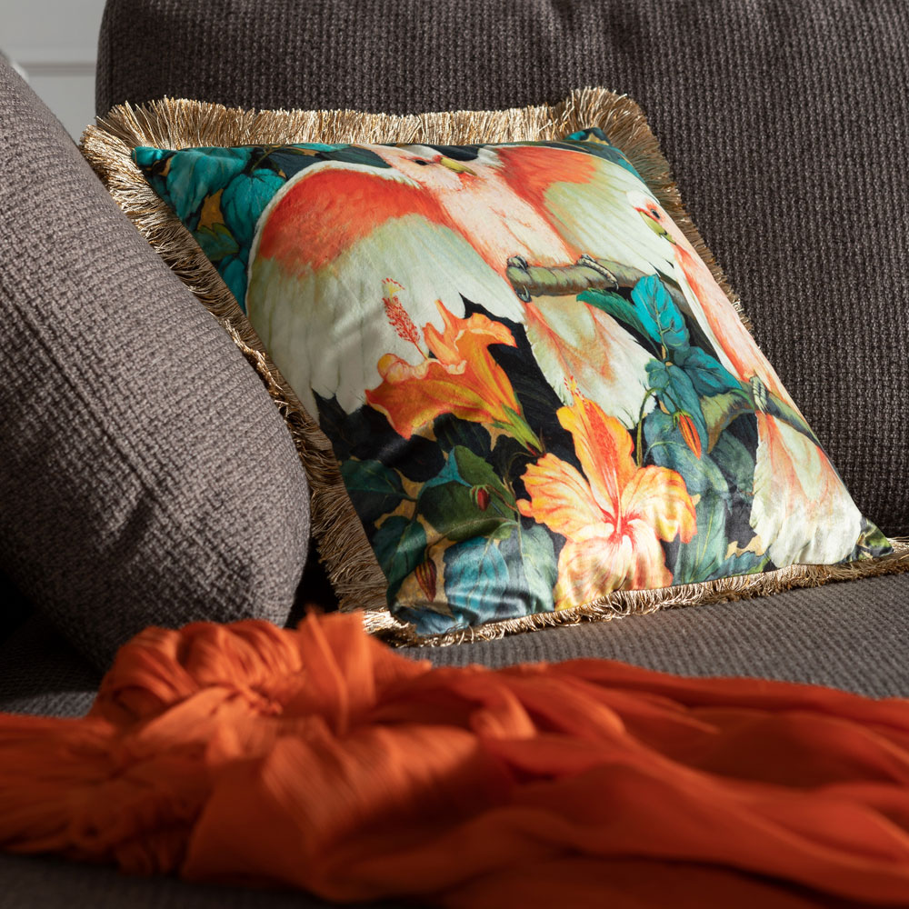 パロットライフ 45x45cm クッション - クッションの通販 ｜【KARE