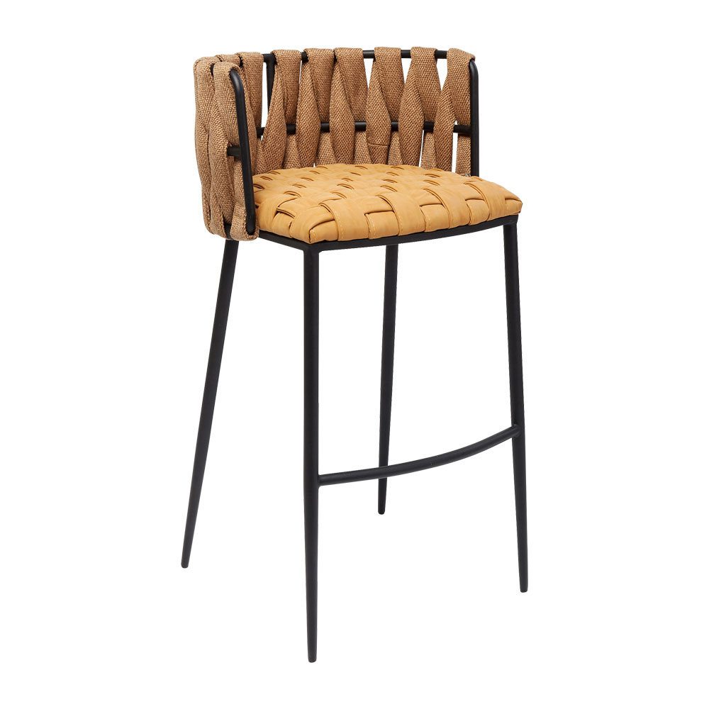 廃番】チェリオイエロー バースツール * - カウンターチェア