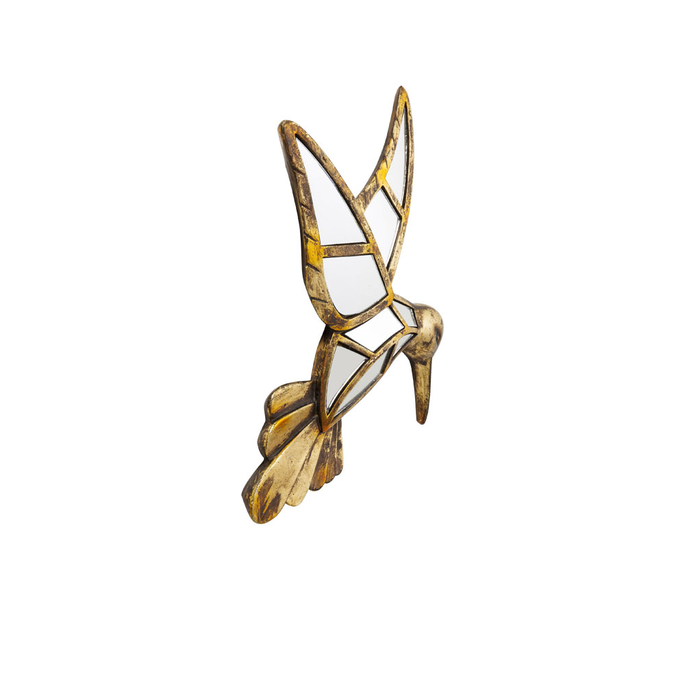 ハミングバードミラー ウォールデコレーション - 壁インテリアの通販