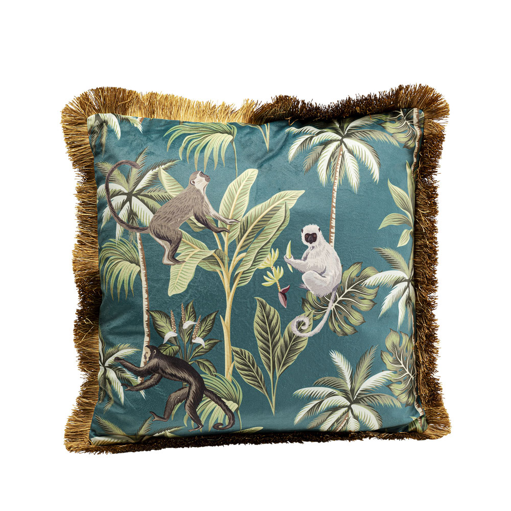 ジャングルフィーバー 45x45cm クッション - クッションの通販