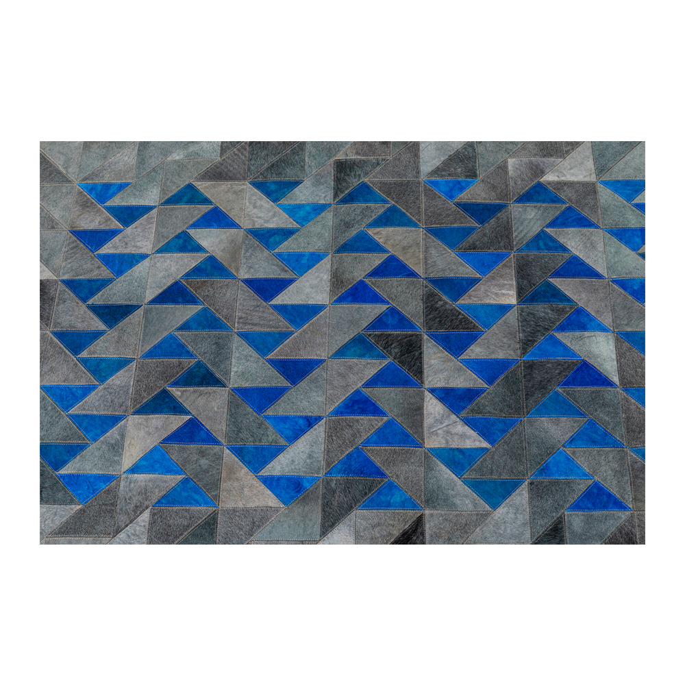 廃番】トライアングルグレー170x240 cm カーペット - カーペット・ラグ