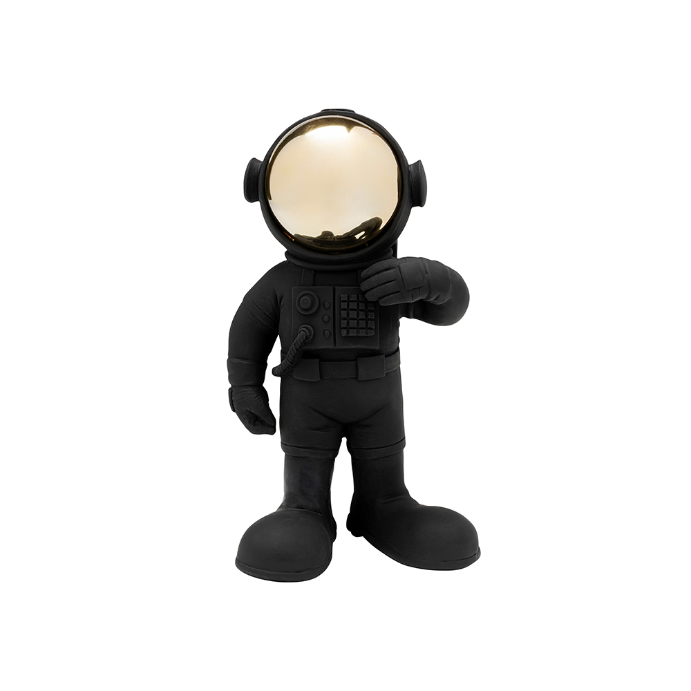 ウェルカムアストロノートブラック27cm デコフィギュア - オブジェ