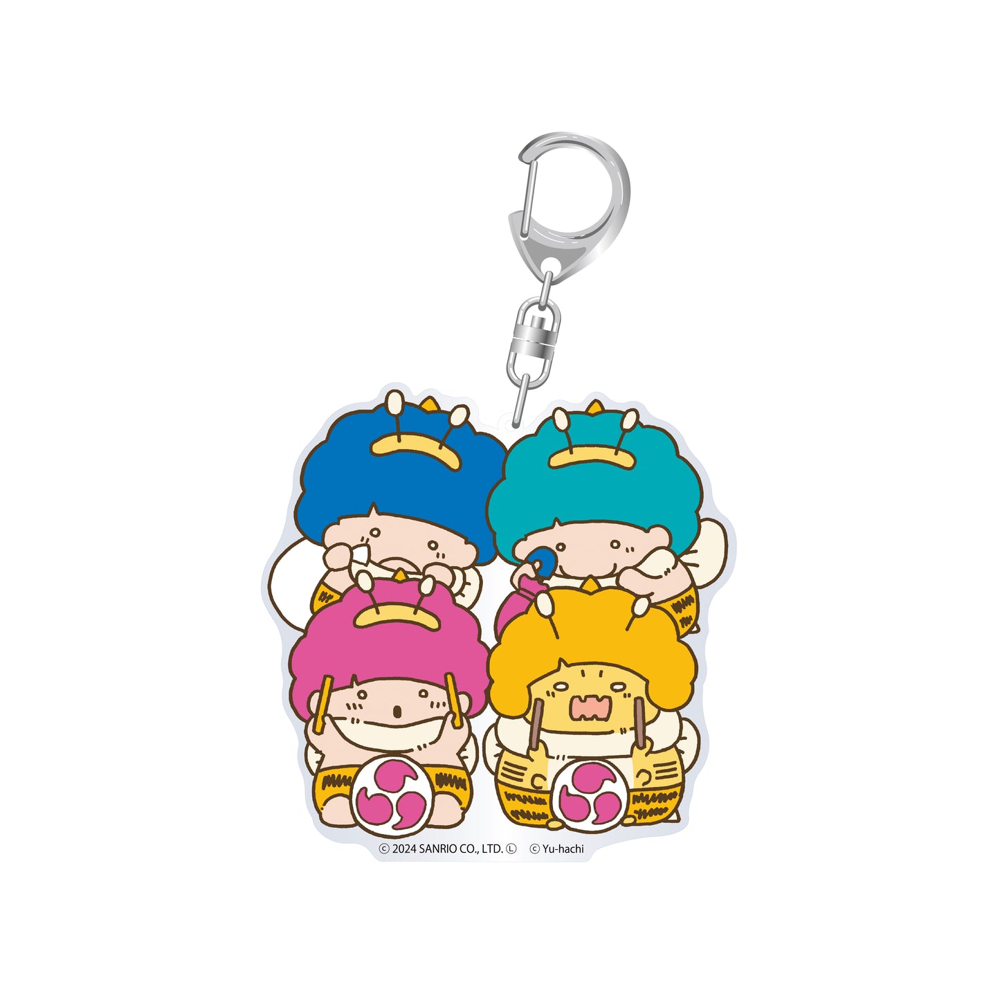 サンリオキャラクターズ×遊ハち】 アクリルキーホルダー（ゴロピカドン