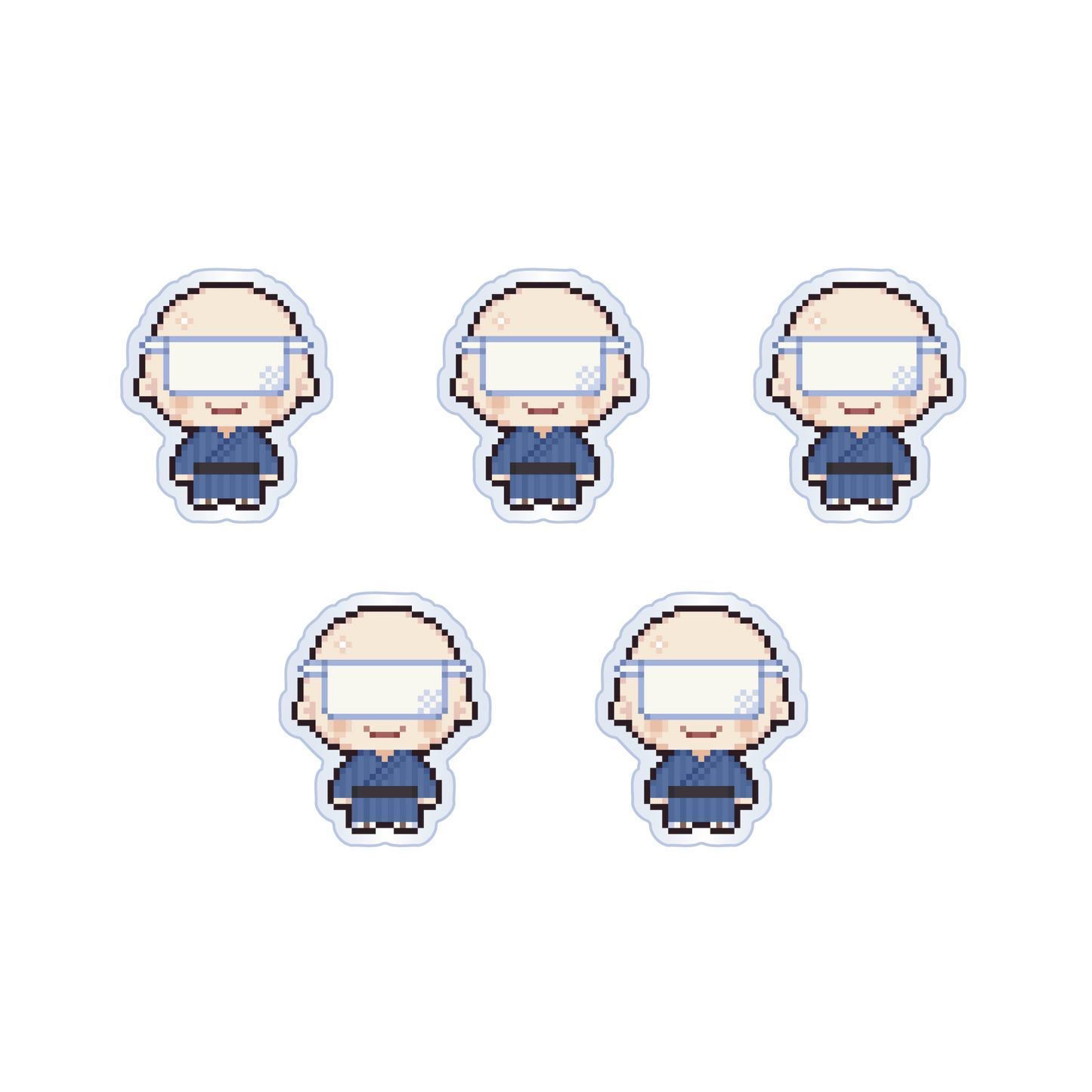 高田村交易所】アクリルパーツGEN（5個セット） – karel-shop