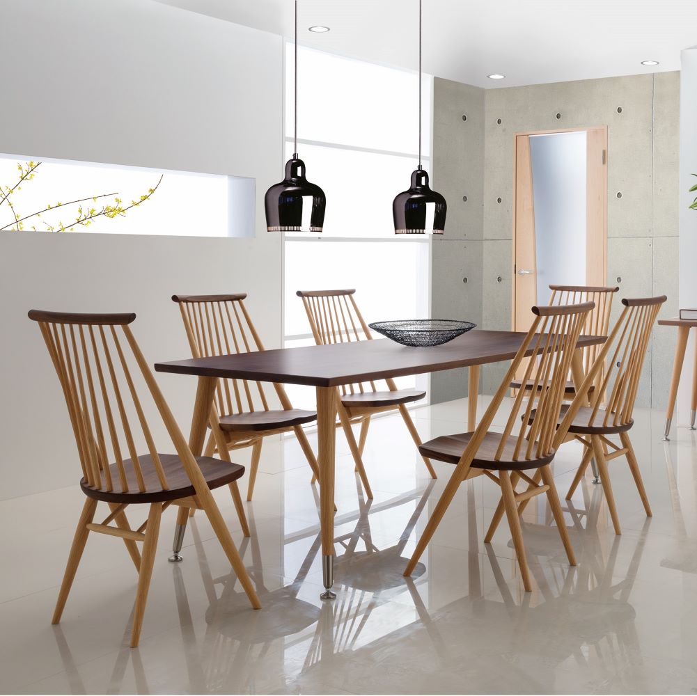 CIVILチェア CC71K(ウォールナット＋オーク) – 柏木工株式会社