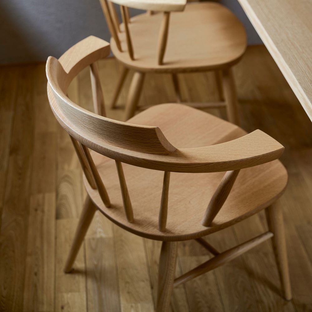 K-WINDSOR クラウンチェア SC3A(オーク) – 柏木工株式会社オンラインストア