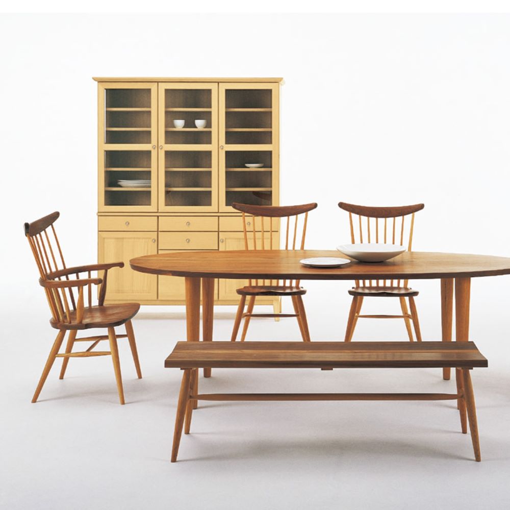 Takayama Wood Works COMB BACKアームチェア W553A/K – 柏木工株式会社