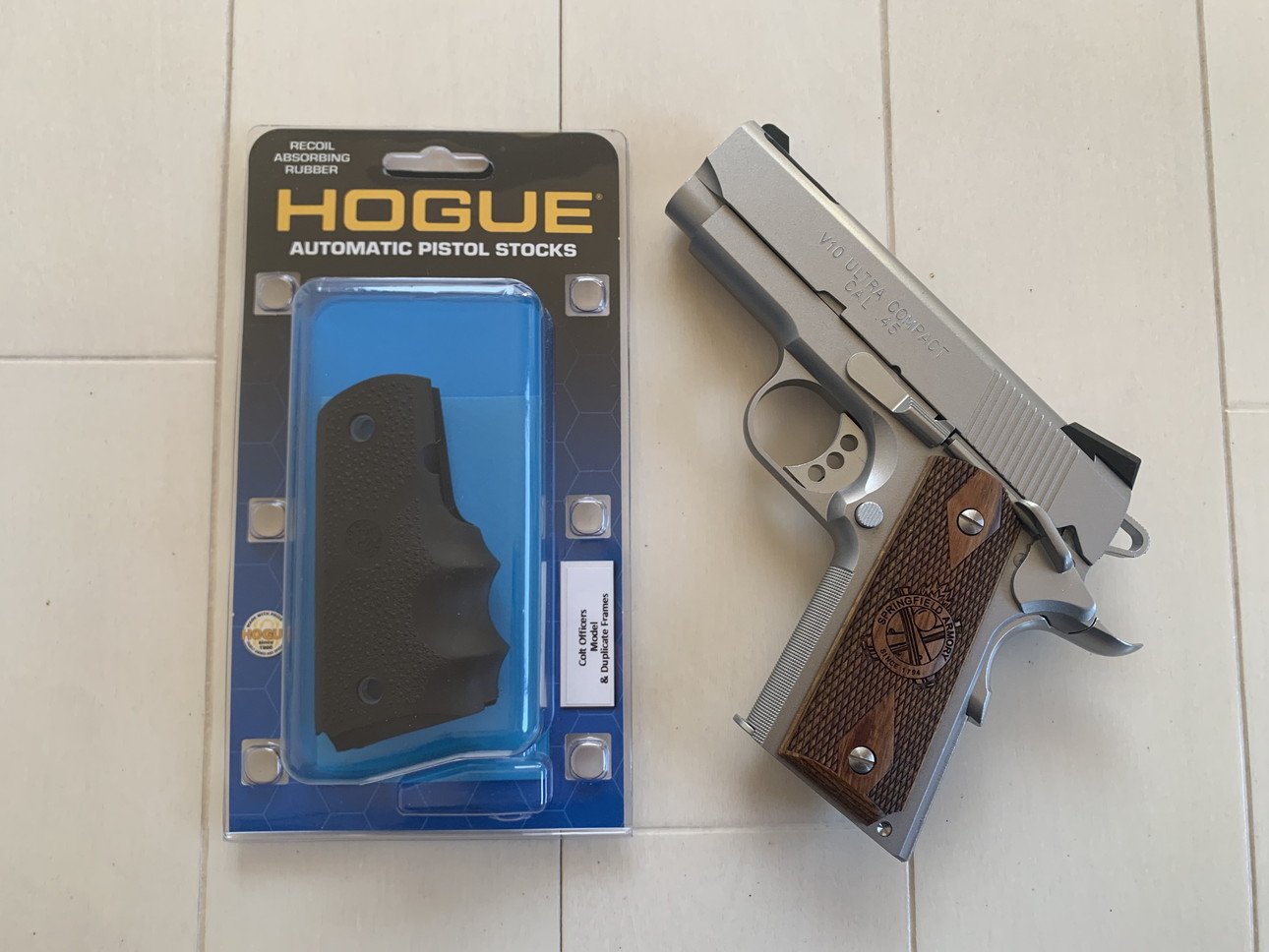 Western Arms / Springfield Armory V10 ULTRA COMPACT – 結局HOGUEに