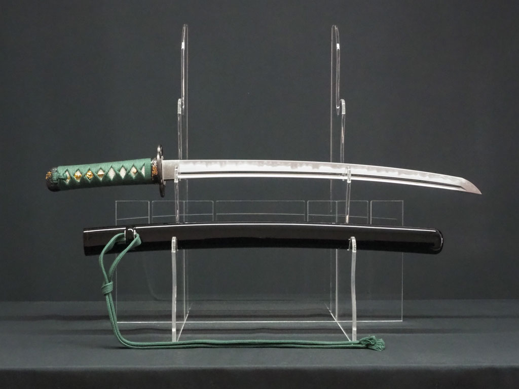 群馬県M様 居合刀特注製作（柄が抜ける真剣柄の脇差） - 刀部 かたなべ