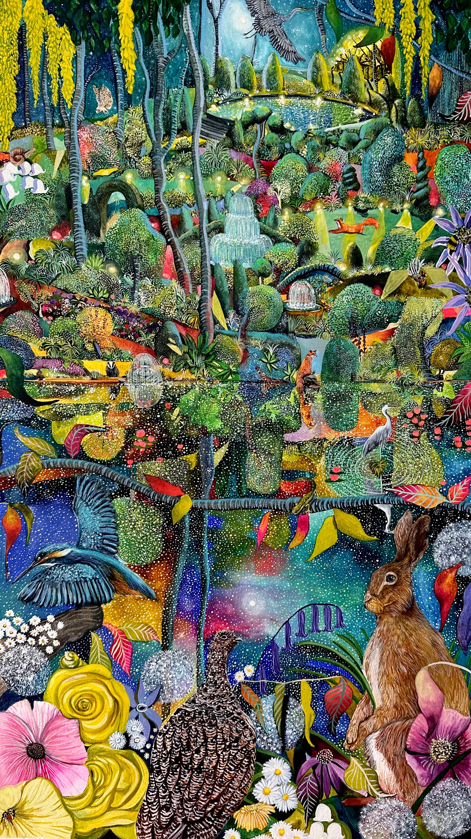 Kate Morgan Studio - Garden Party - Original Artwork