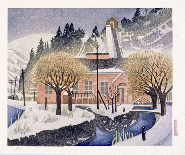 岡鹿之助「岡鹿之助版画集 第二輯」 | 加藤版画 ― 昭和9年創立