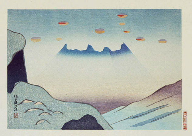 坂本繁二郎「阿蘇五景」 | 加藤版画 ― 昭和9年創立