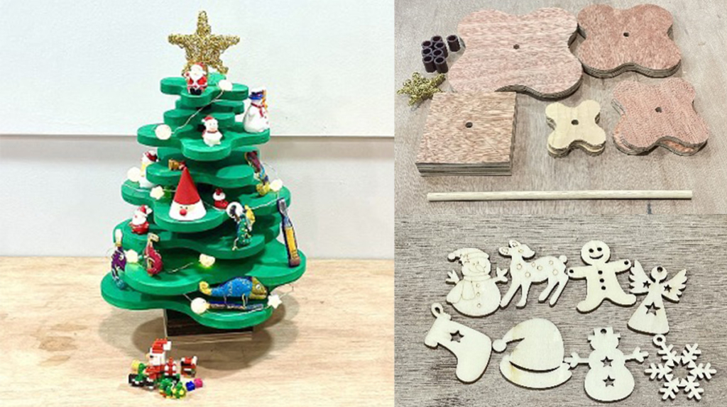 クリスマスツリー手づくり体験 - 博多の木工教室 - 木工房KAUZ
