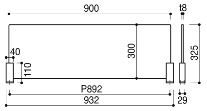 キッチンディバイダー KC-038 (KC-038-S2C) | Products | KAWAJUN