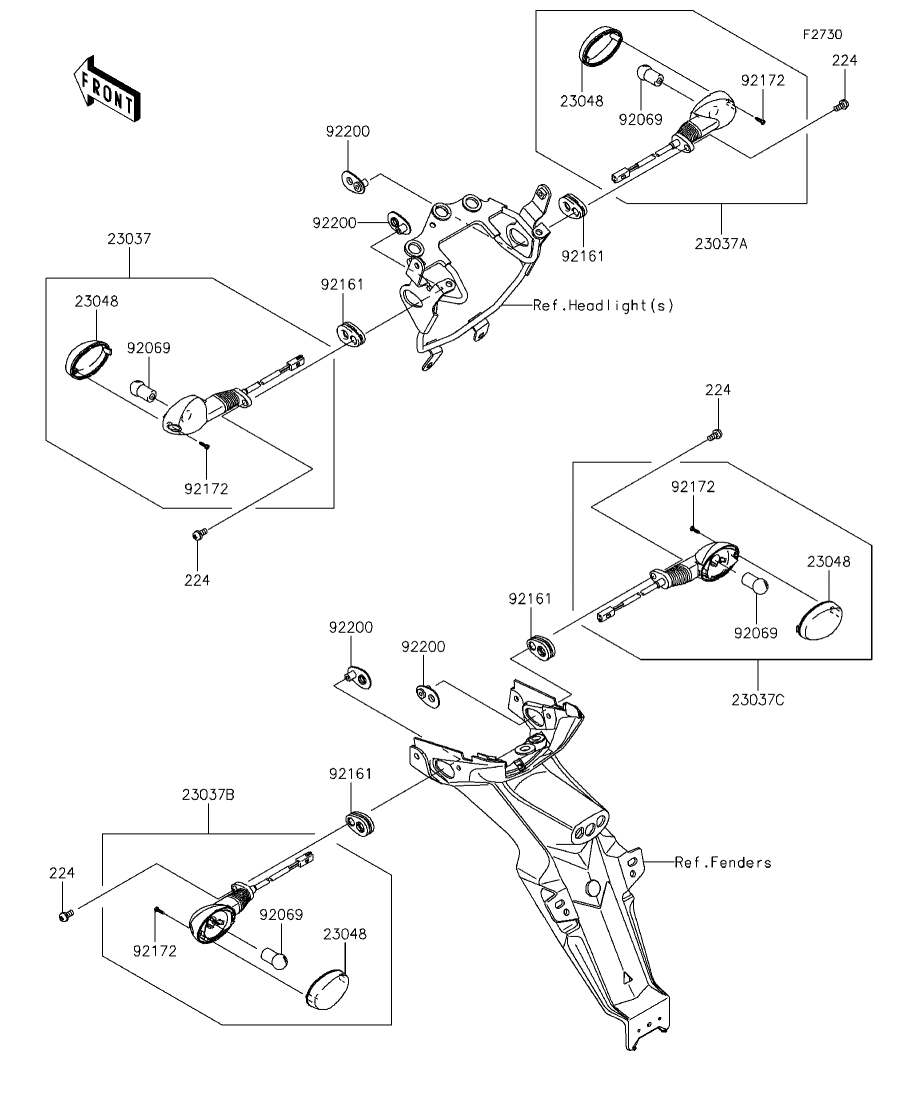 カワサキパーツ/ウエア＆グッズオンラインショップパーツ選択