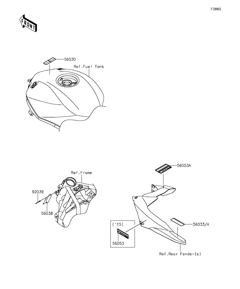 カワサキパーツ/ウエア＆グッズオンラインショップパーツ選択