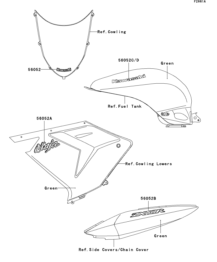 カワサキパーツ/ウエア＆グッズオンラインショップパーツ選択