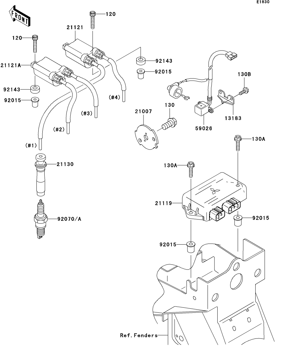 カワサキパーツ/ウエア＆グッズオンラインショップパーツ選択