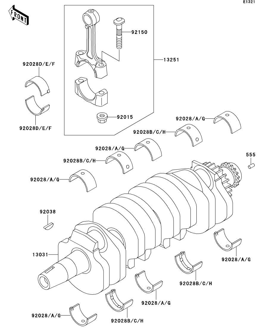 カワサキパーツ/ウエア＆グッズオンラインショップパーツ選択
