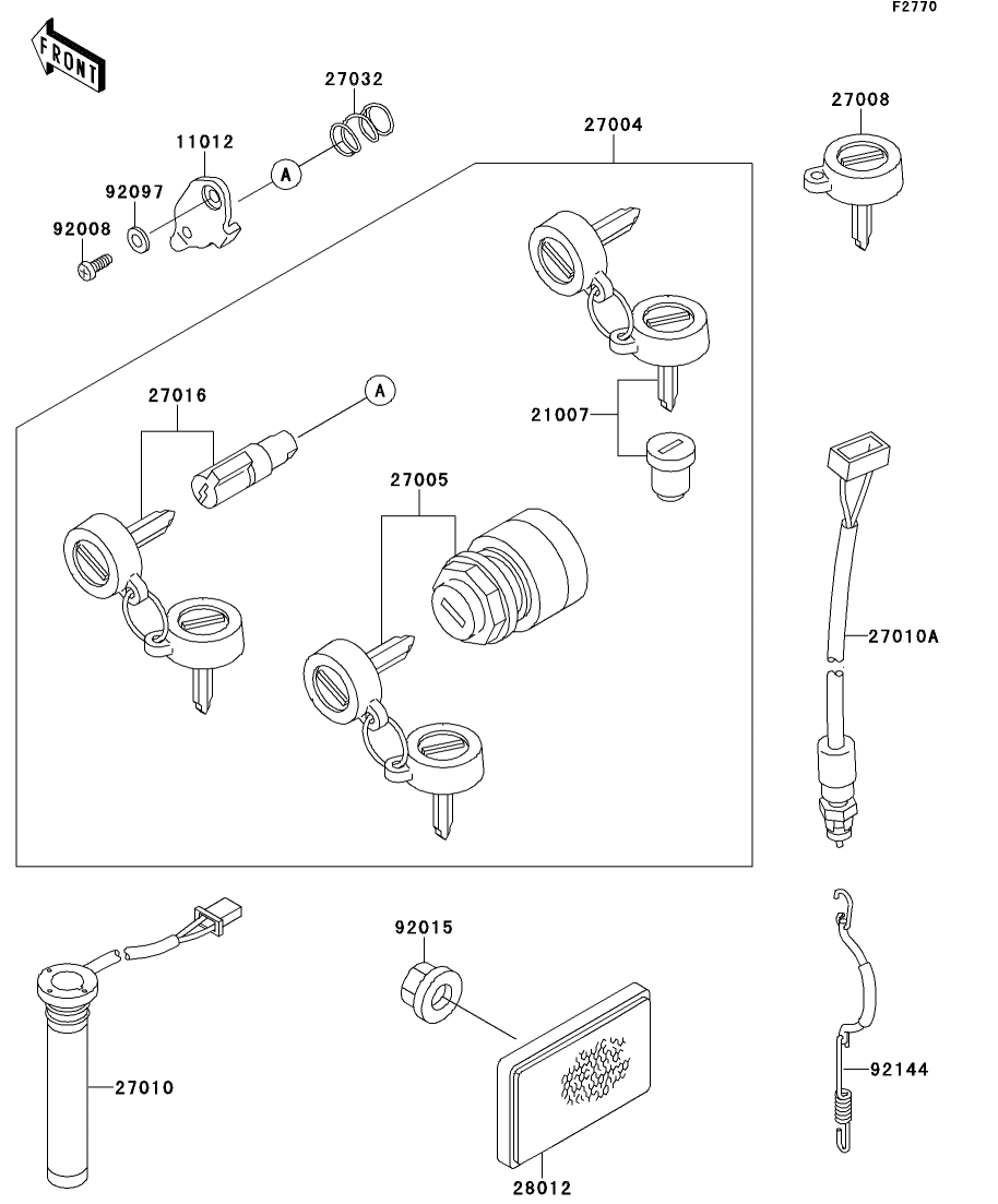 カワサキパーツ/ウエア＆グッズオンラインショップパーツ選択
