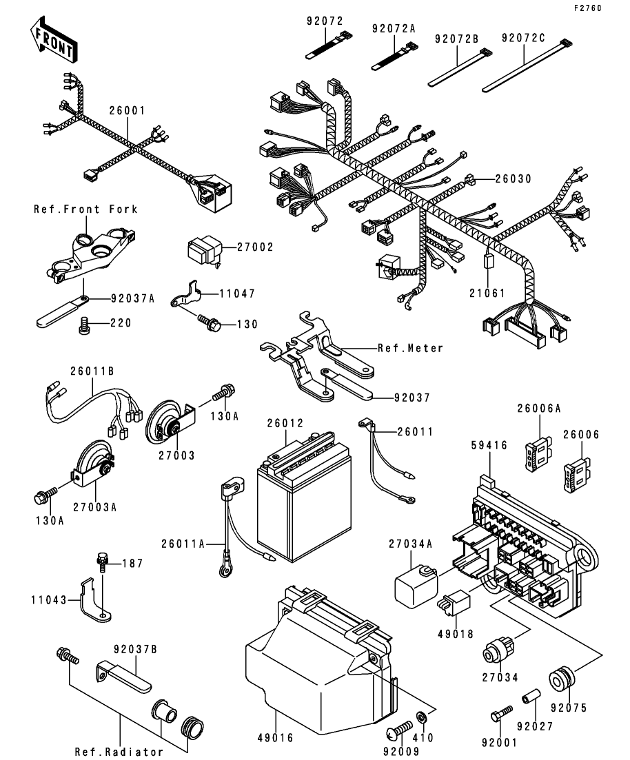 カワサキパーツ/ウエア＆グッズオンラインショップパーツ選択