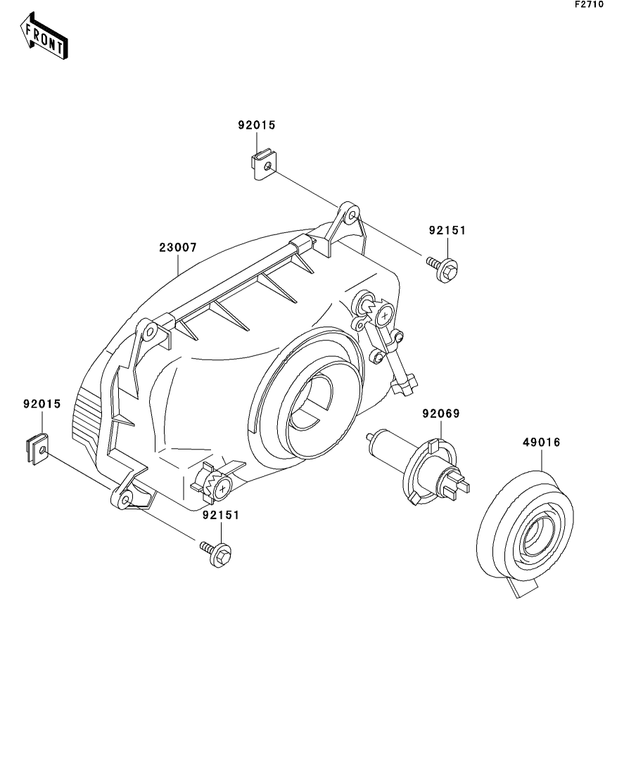 カワサキパーツ/ウエア＆グッズオンラインショップパーツ選択