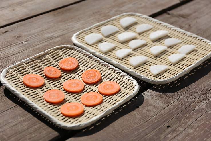 つきじ常陸屋 干しかご（3段・S）