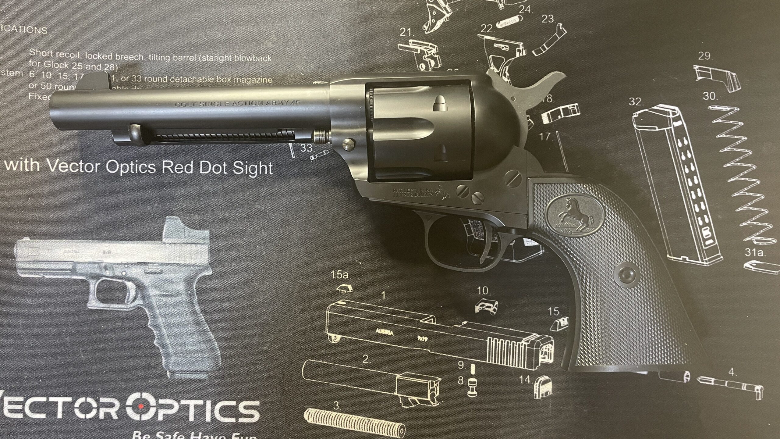 東京マルイ SAA.45 アーティラリー 5 1/2インチ レビュー