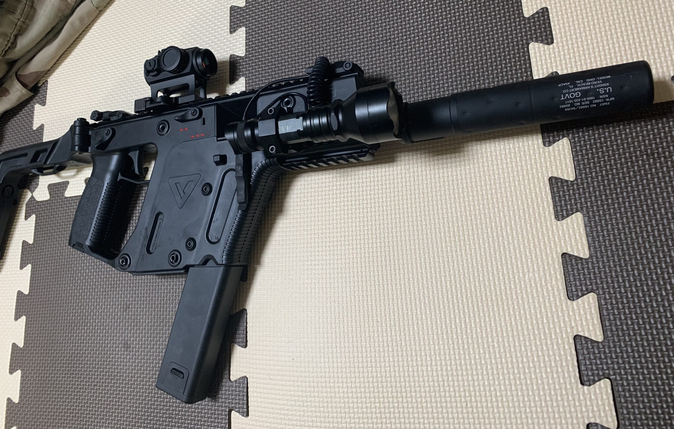 KRYTAC KRISS VECTOR 初速、サイクルアップのカスタム その2